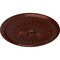 Ekena Millwork Juniper Ceiling Medallion (Fits Canopies up to 7"), Hand-Painted Antique Copper, 36"OD x 1 1/2"P CM36JUACS - alternate 2